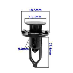 9mm car bumper rear cover push type clip fixing clip fastener buckle suitable for Toyota 52161-16010
