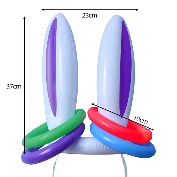 Rabbit ears purple (including 4 circles)
