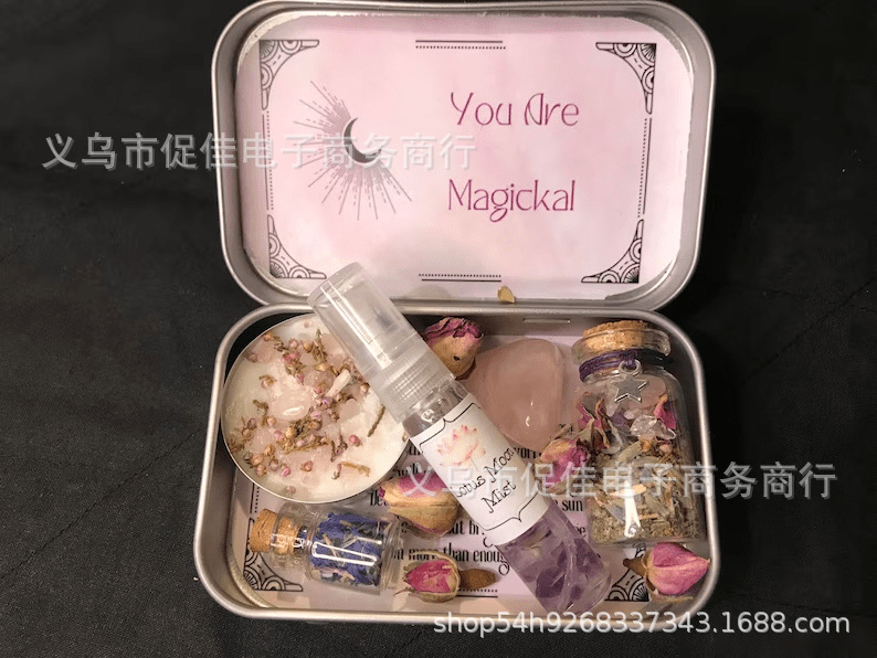 Self Love Goddess Altar Travel Tin Kit 6 sup