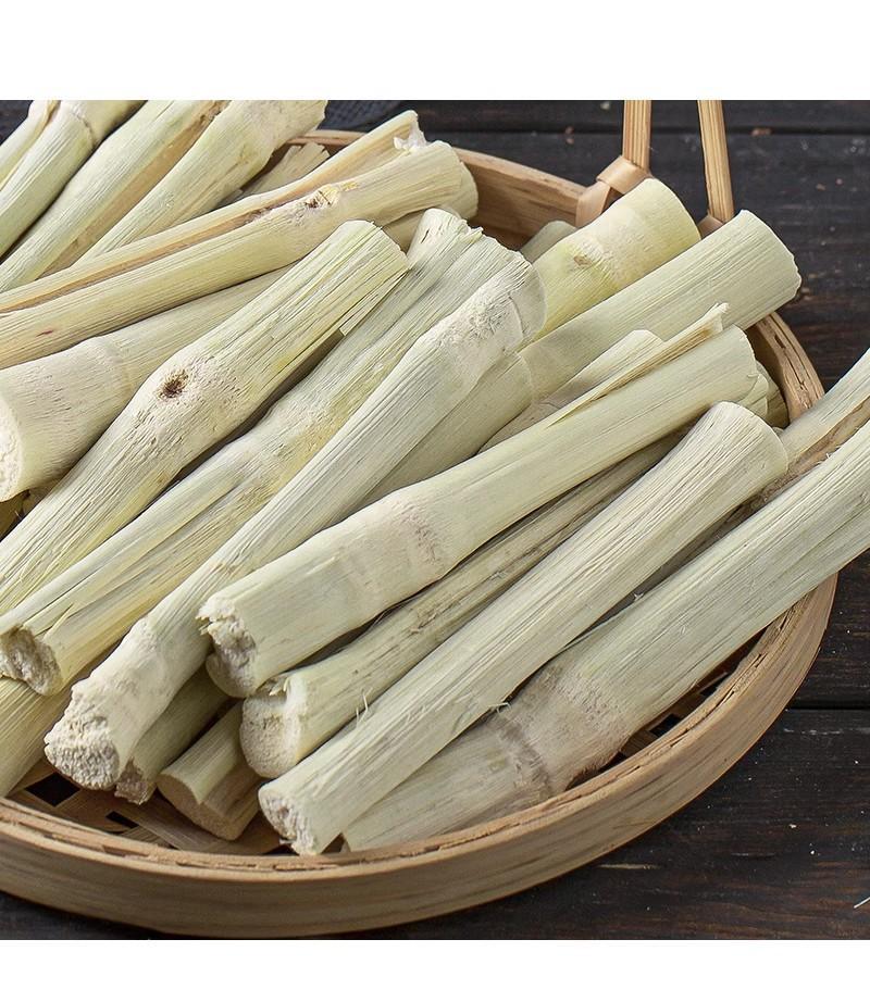 Dried Sugarcane Pieces Zhu Zhe Gan 500g Peeled Dehydrated Sweet Bamboo Cane for Herbal Tea and Soup specifications