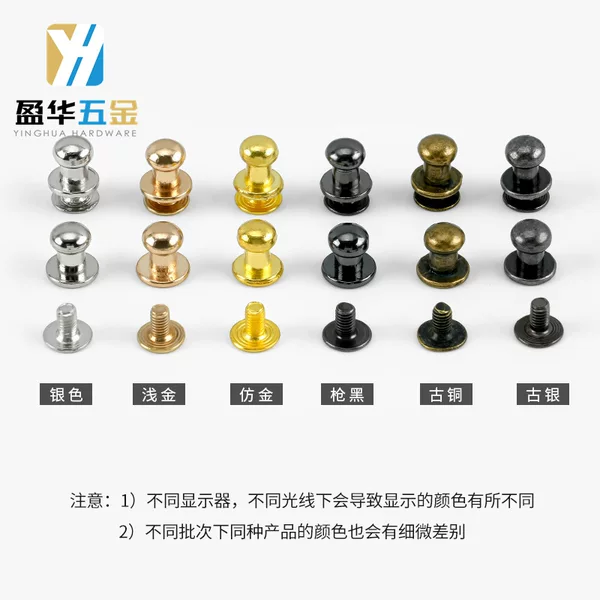 Manufacturer of Cross-Border Zinc Alloy Decorative Nails, Box Packaging Decorative Nails, Hardware Accessories, Leather Goods, Wholesale in Stock