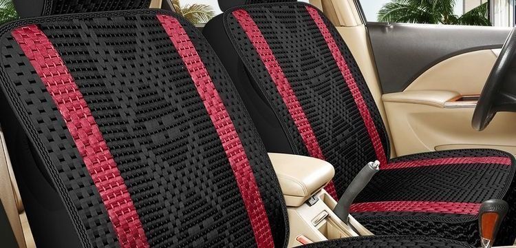 Summer five-seater breathable all-season applicable seven-seater ice silk car seat cushion, summer single-seater special car seat cover, full coverage