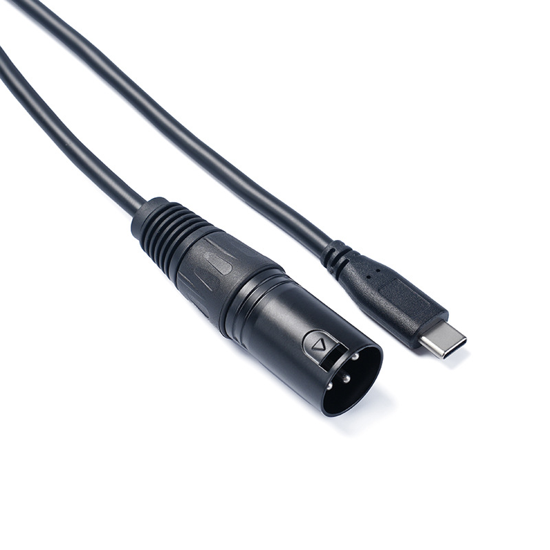 Câble USB C Vers XLR Type C Mâle Vers XLR 3 Broches Connect4234