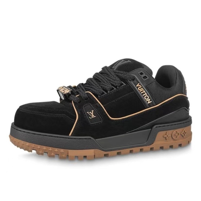 Zapatos de entrenador de casa de burro 1 generación pequeña gorda Dingxin vaquero impresión azul zapatos de suela gruesa hombres y mujeres zapatos de moda casuales versátiles