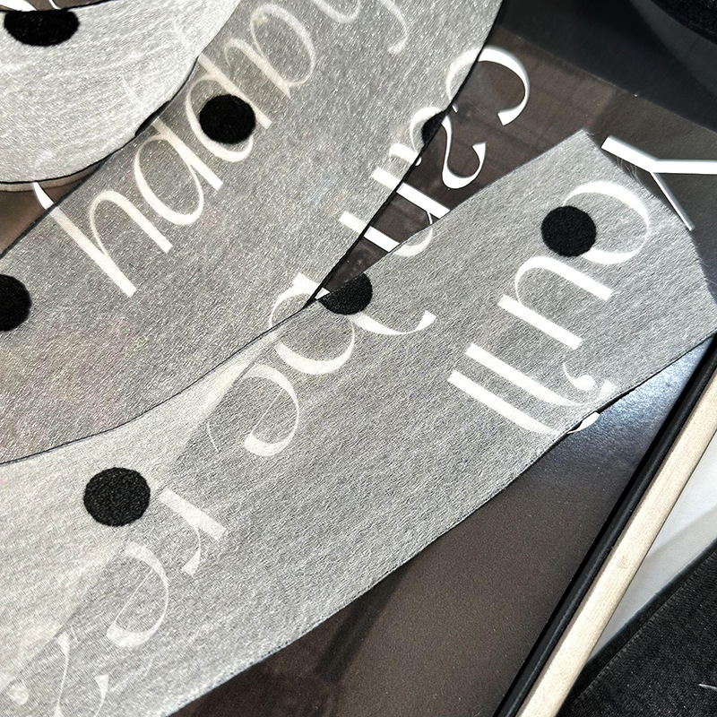 Primavera y verano nueva decoración de lunares serpentina femenina todo-fósforo hada bufanda de seda larga cinturón de pelo literario bufanda de encaje trenzado