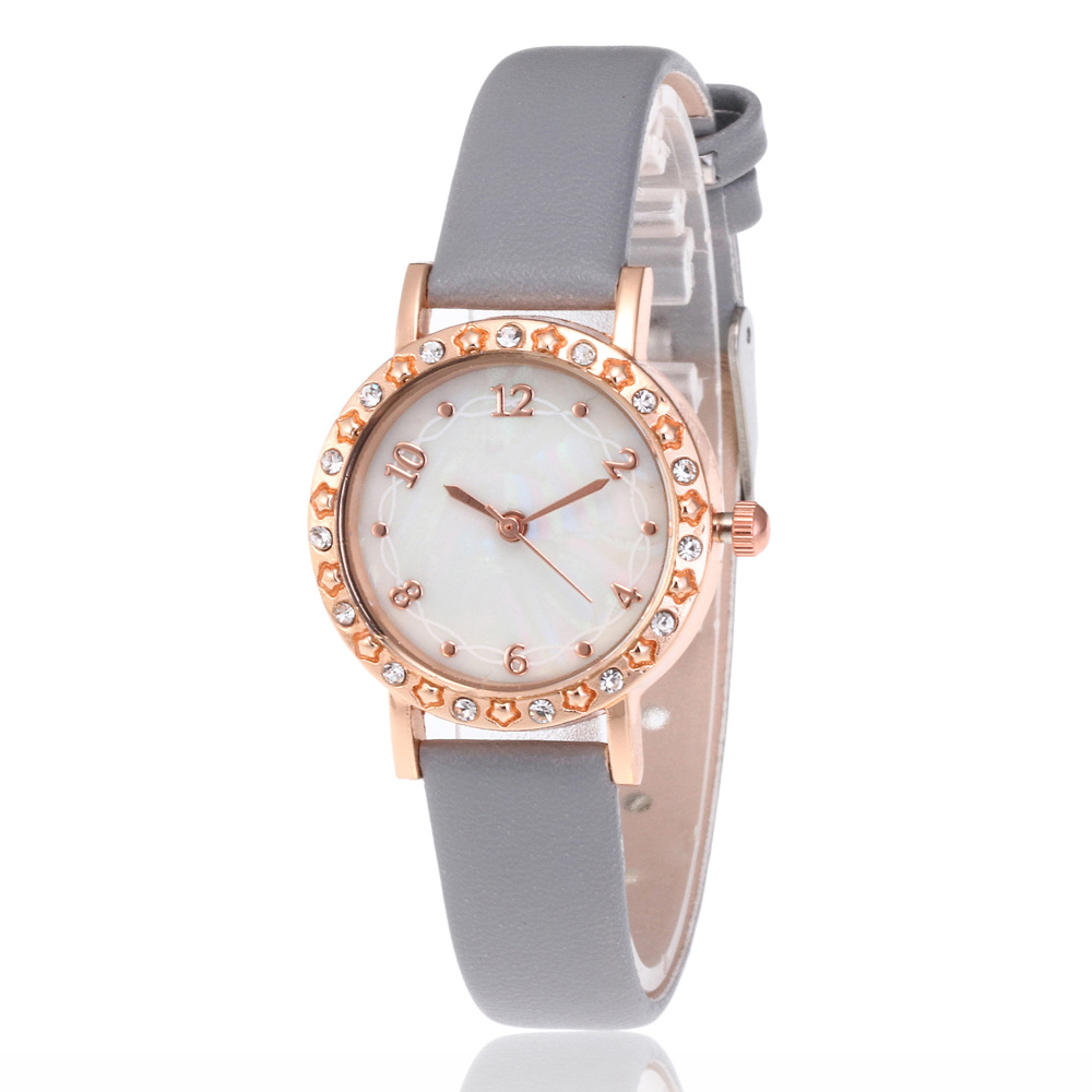 No Shell Ladies Belt Belt Diamond Diamond Watch Casual Woman Niche…