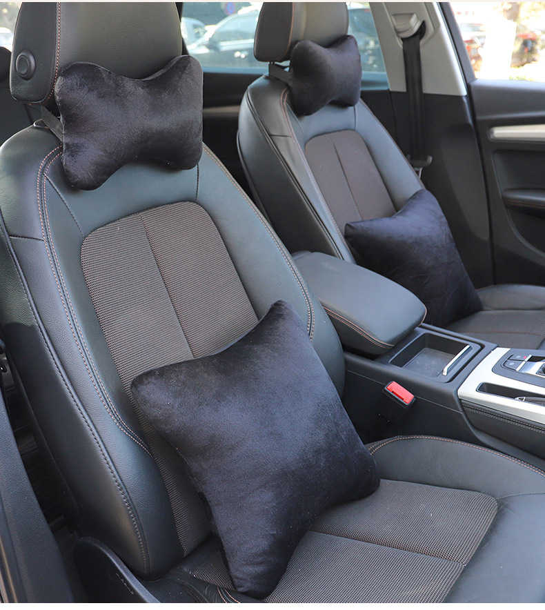 Car Headrest, Car Neck Pillow, Car Seat Pillow, Lumbar Support, Car Cushion, Pillow Set, Multi-Color, Four Seasons