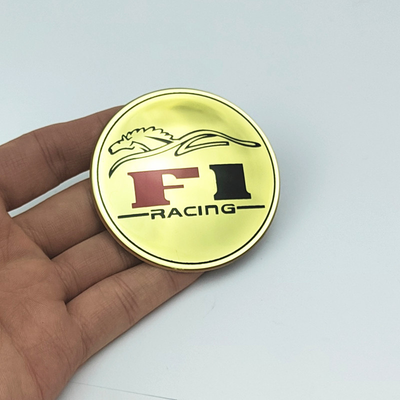 Fabrica directa de 65mm rueda de automóvil etiqueta de automóvil etiqueta de decoración etiqueta de automóvil de metal etiqueta etiqueta de modificación del volante image 45