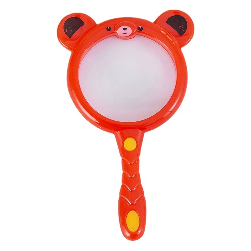 Ручная лупа для детей, детского сада, учащихся начальной школы, научных экспериментов, выращивания насекомых, наблюдения за животными и растениями, игрушек и подарков.