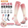 专业渐变跨境美利奴袜