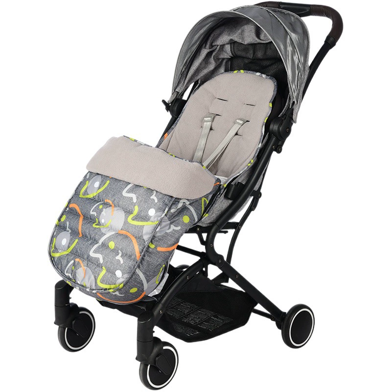 Чехлы для ног коляски, зимние ветрозащитные коврики, хлопковые подушечки для детских колясок на осень и зиму, чехлы для ног в виде спального мешка, утолщенные и теплые.