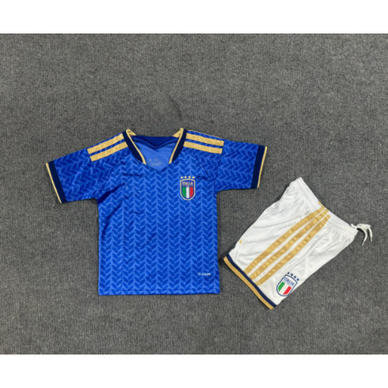 2026 Copa del Mundo de fútbol infantil trajes de mangas cortas pantalones cortos Argentina Alemania Francia niños y niñas secos rápidos image 10