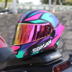 Yeni F2 elektrikli motosiklet dəbilqələri, qadınlar üçün, bütün fəsillər.