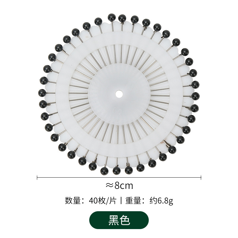 Fábrica de gran aguja de perla de gran cabeza aguja de perla fija joyería para colocar aguja de perla de color aguja de perla de color