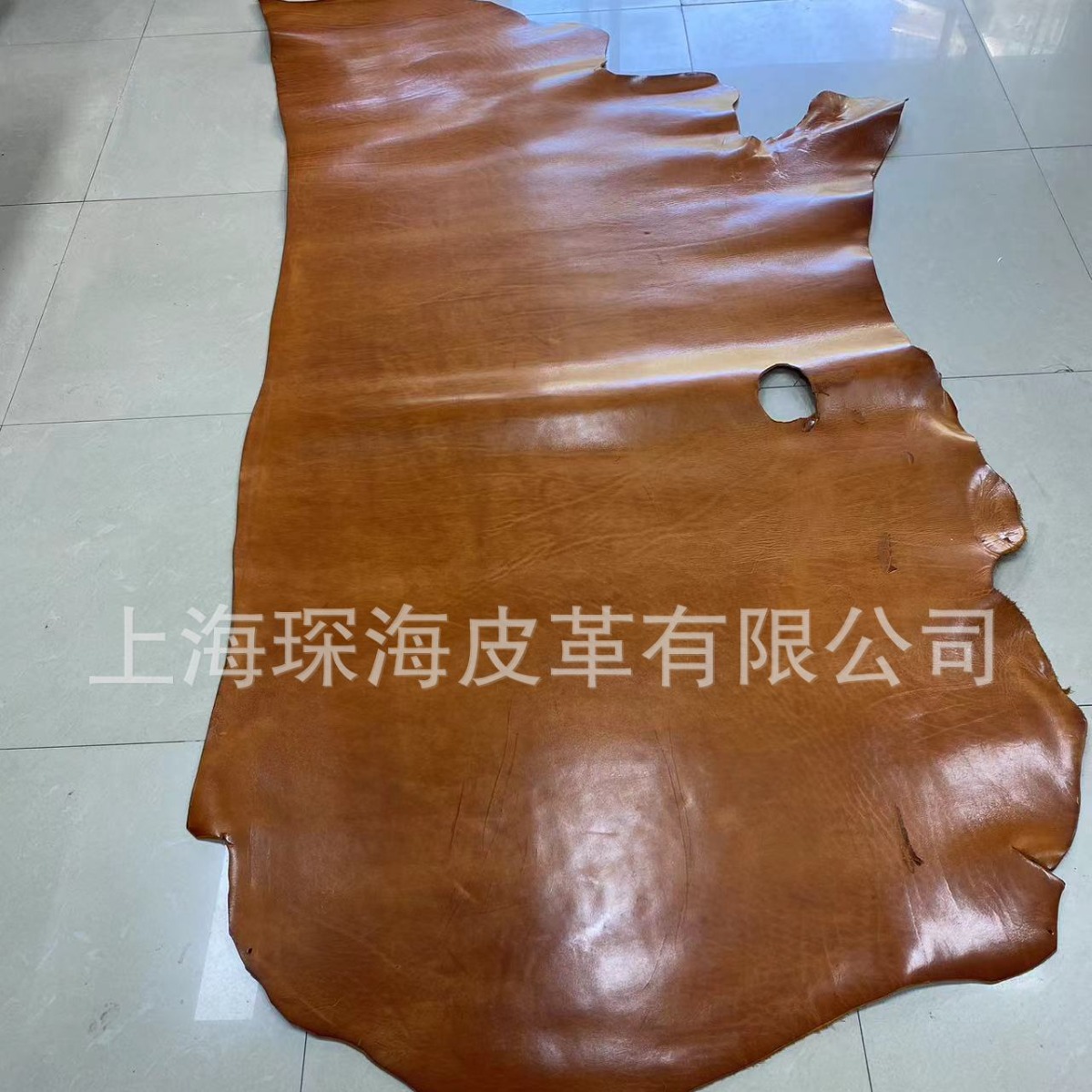马鞍皮 头层牛皮 植鞣皮 棕色 土黄色 树羔皮 加厚牛皮 焦糖色