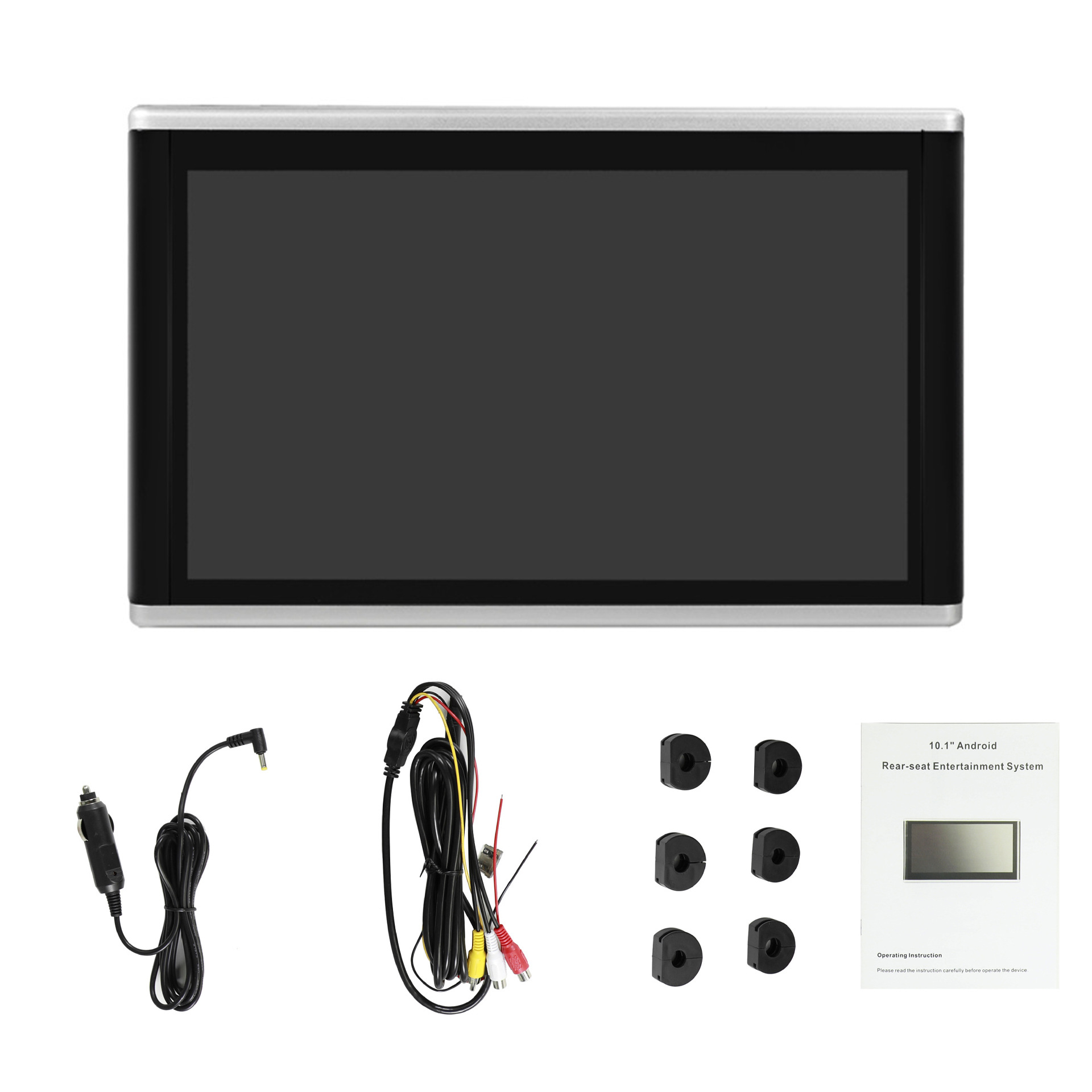 10.1-inch rear seat entertainment monitor with headrest 10.1inch External Android monitor 10.1inch Android monitor