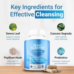 アマゾン越境人気商品 クリーンカプセル15日分 CLEANSE CAPSULES 工場直送