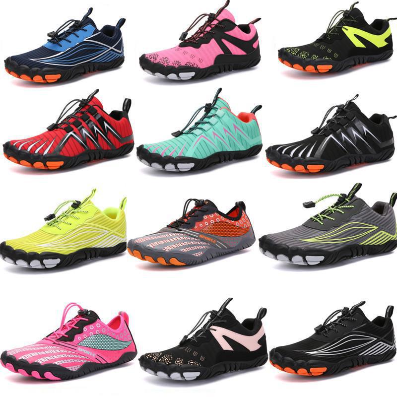 New Cycling Shoes, Cross-Border Large Size Men's and Women's Fitness Mountaineering Hiking High-Heeled Snorkeling Swimming Beach Shoes