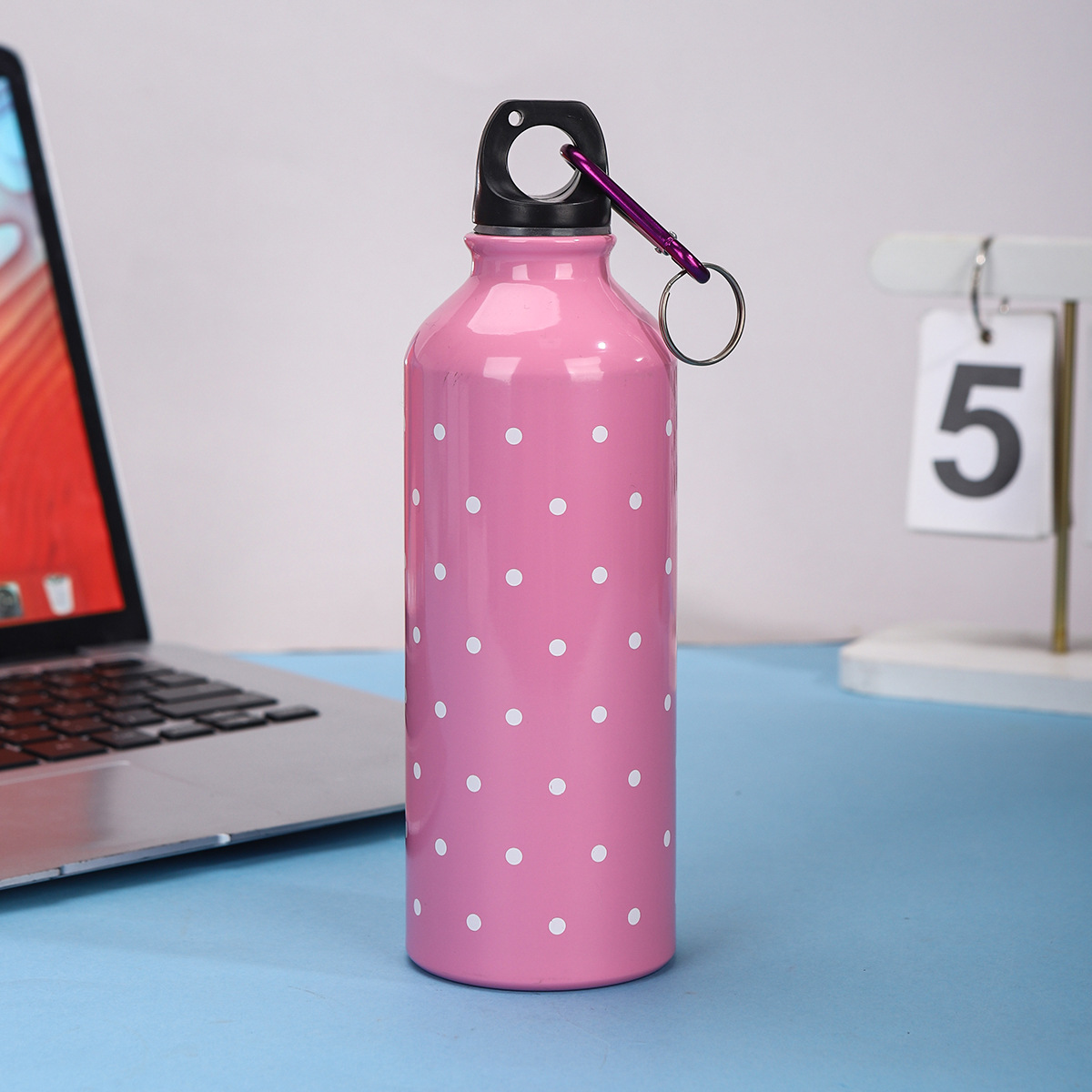 Nuevo simple taza de aluminio portátil de gran capacidad para niños y niñas ciclismo alpinismo botella de regalo taza LOGO al por mayor