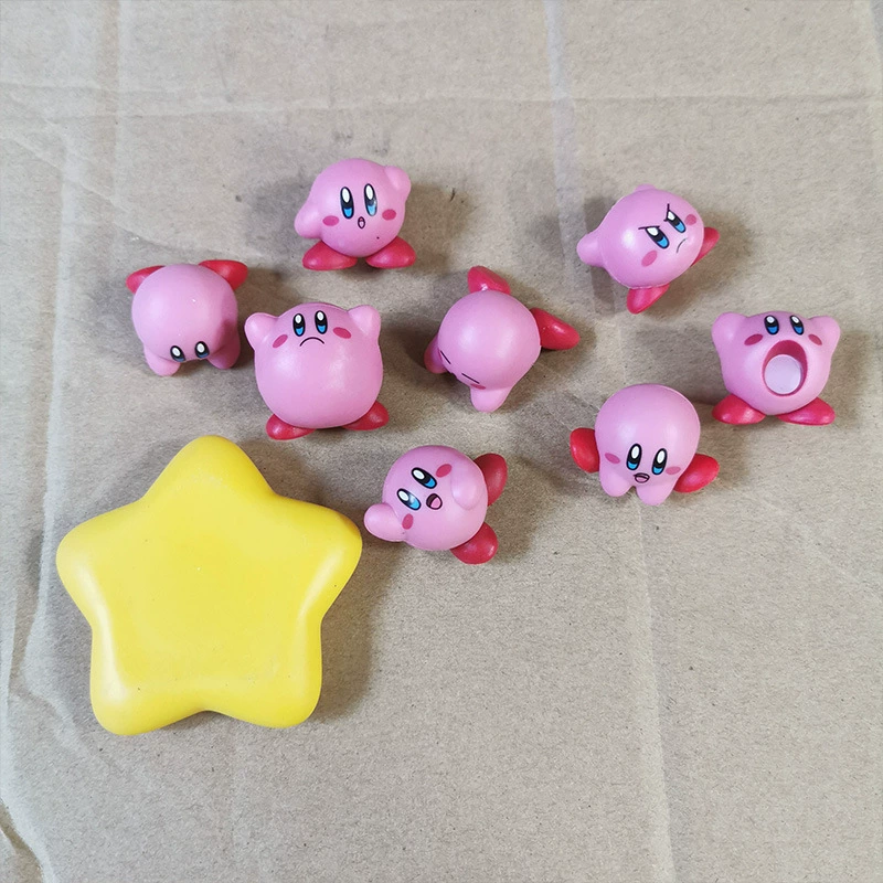 Без пятиконечной звезды, оригинальные объемные мини-игрушечные модели Kirby, украшения