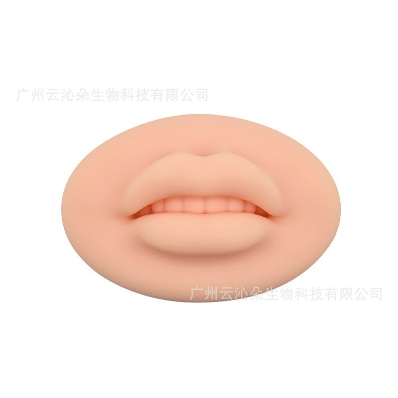 Module, silicone three dimensional realistic practice, in 5d format, plump lips effect