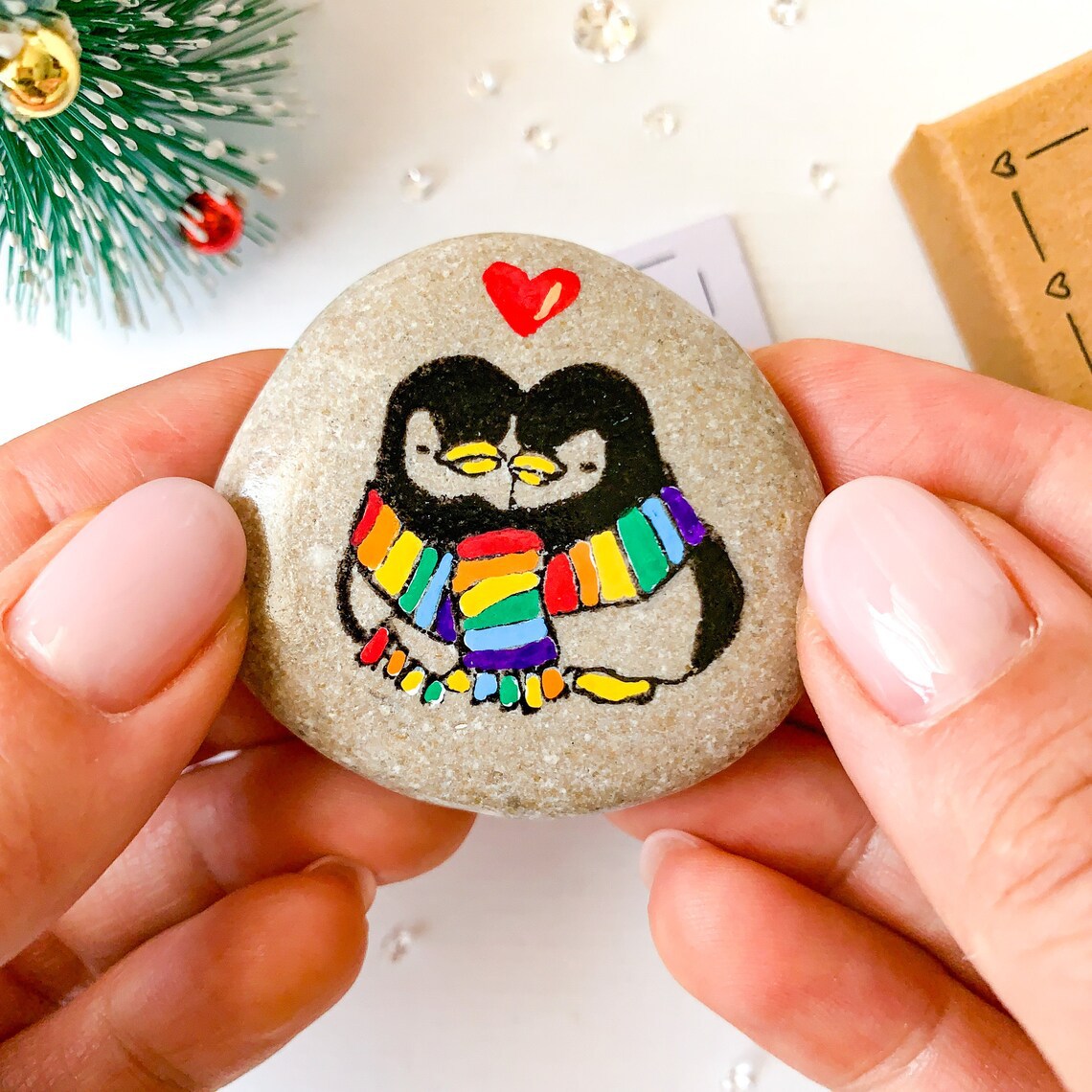 Penguin Glass Memorial Gift 4
