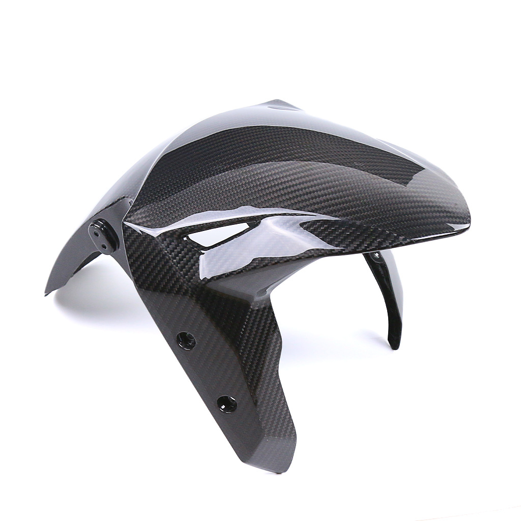 Suitable for Yamaha Yamaha R3 Front Fender Carbon Fiber Motorcycle Modification Parts Fender Shell Cross-Border
