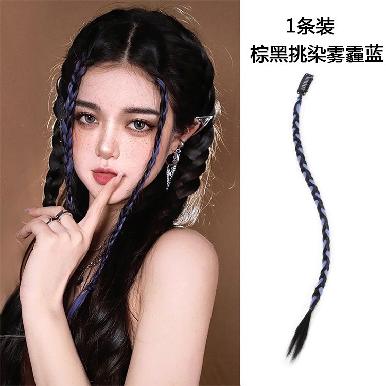 2025 nueva peluca de comercio exterior transfronterizo Europa y América damas Qi Liuhai corto recto Bo Bo Bo cabeza de cabello BOBO cabello red mujer