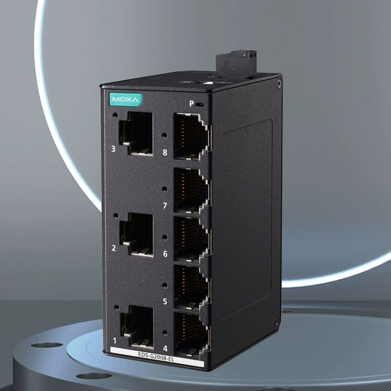Совершенно новый оригинальный 8-портовый коммутатор MOXA Mosa EDS-G2008-ELP, точечная переговорная
