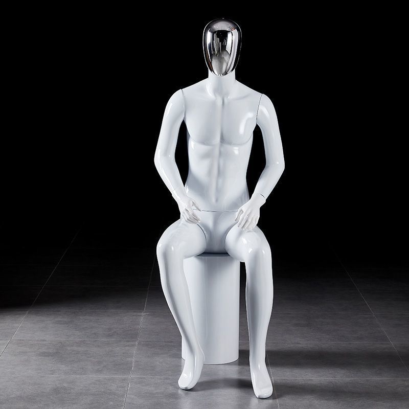 Modelo masculino accesorios cuerpo humano maniquí de plástico plataforma tienda de ropa masculina ventana de ropa tiro estante de exhibición de ropa