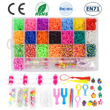 28��ʺ���Ƥ���ɫ�ֹ���֯��DIY���Ƕ�ͯ��߱�֯����4400��װ