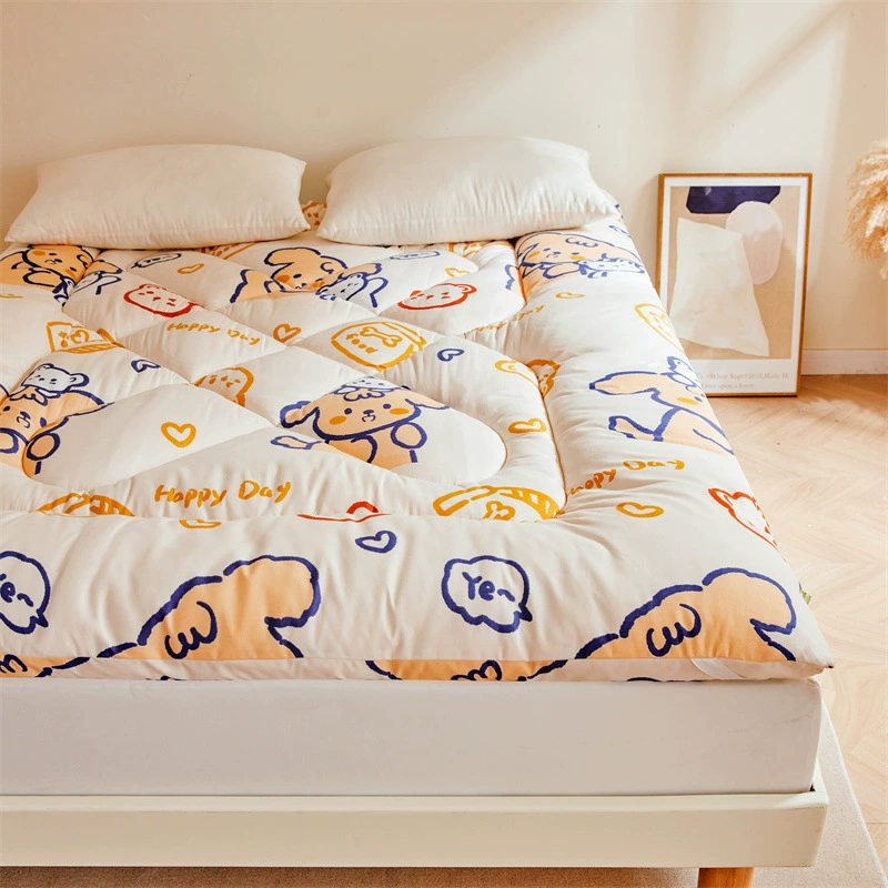Foldable cotton mattress for elementary school students for home use, increased thickness, wholesale