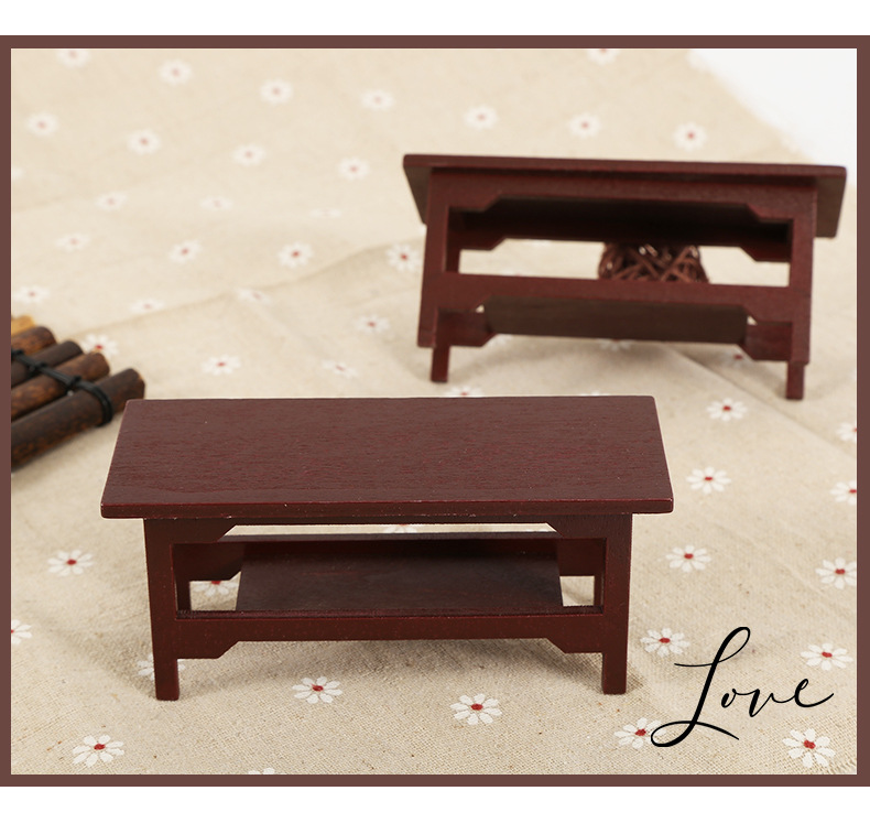 木质创意迷你家具摆件