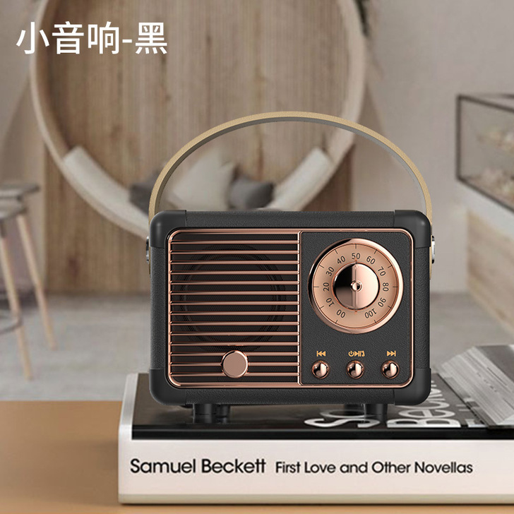 Diy企業ロゴbluetoothスピーカー少女心ミニカード無線新型レトロスピーカースマート携帯オーディオ|undefined