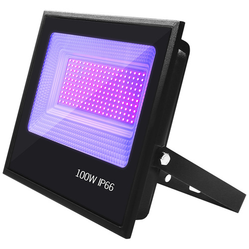 Cross-border New Product: Ziguang UV Floodlight, Outdoor Waterproof IP66 Halloween Haunted House Ambiance Light, 395nm Spotlight