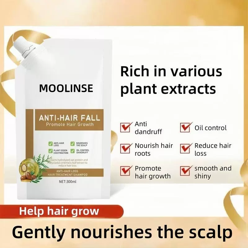 跨境爆款Anti-Hair Fall Hair Loss Shampoo  人参生姜洗发水