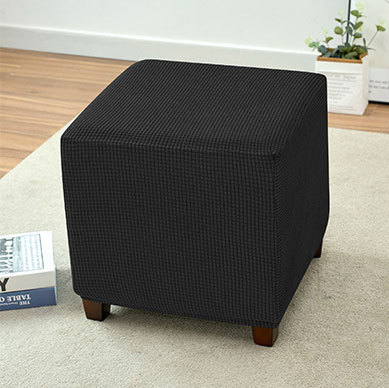 Transfronterizo todo incluido grano de maíz lana cubierta de taburete cuadrado elástico engrosado cubierta de cubierta a prueba de polvo