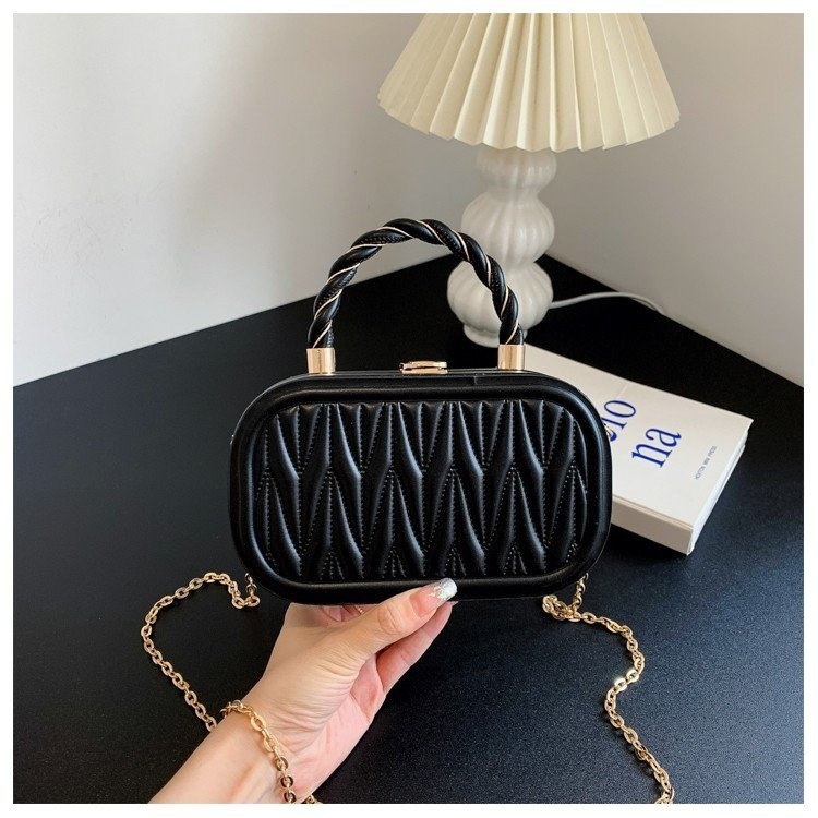 Bolsos de alta sensación para mujeres 2022 nueva moda caja de mano bolsa de maquillaje cadena de hombro bolso pequeño