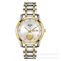 愛依士AIYISHI防水時尚全自動非機械新款商務手錶男1669