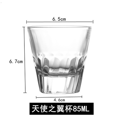 Tazas de vidrio temperado comerciales tazas de cerveza bar KTV tazas octagonales tazas de licores caseras tazas de whisky se pueden imprimir logotipo