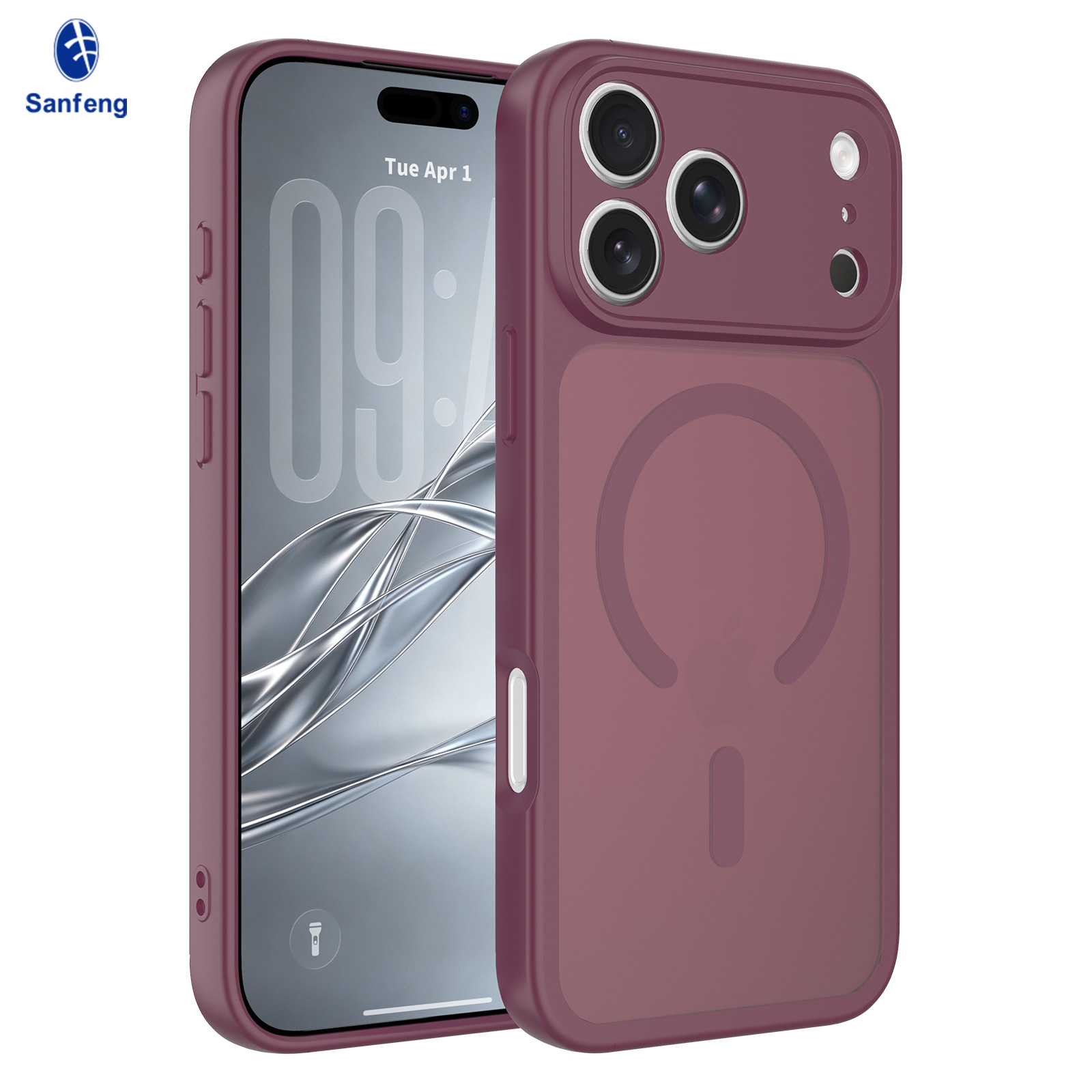 Cross - Border adecuado para iPhone 18promax carcasa de teléfono móvil, lente magnética sensible a la piel, paquete completo de protección Apple 17