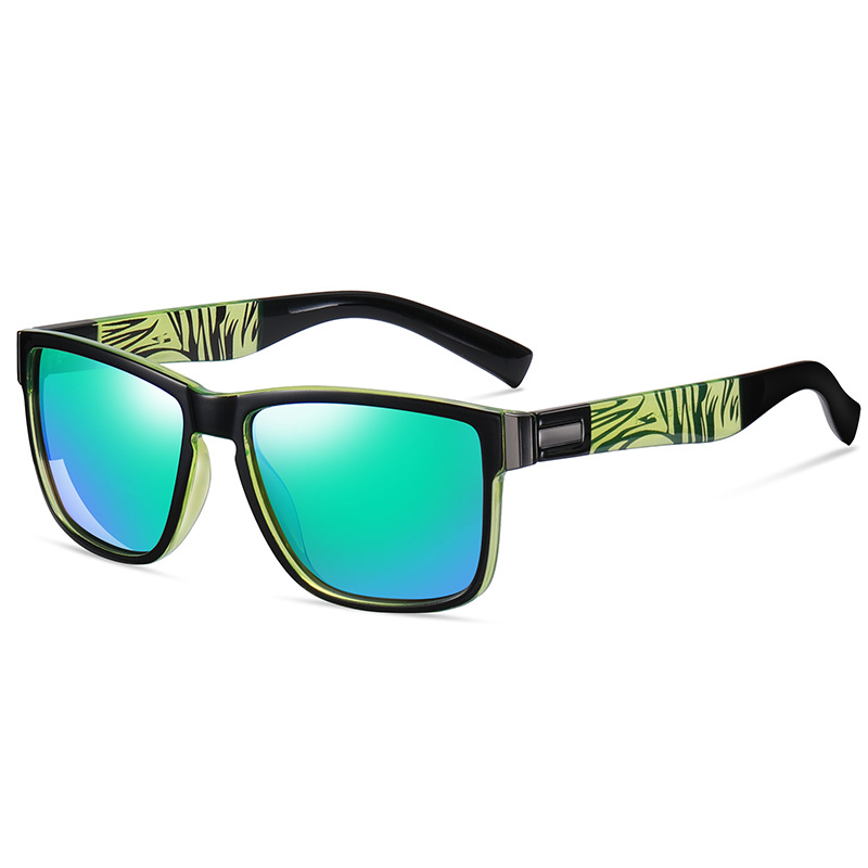 3041 black and green box dazzling green film