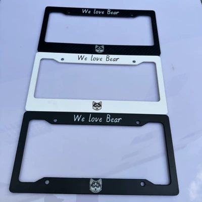 License plate holder/license plate holder Frame Stainless Steel Anti-Falling Off