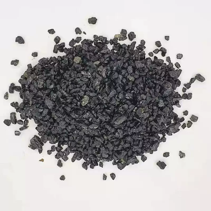 现货供应电气石颗粒5-8mm大颗粒电气石  托玛琳粉 电气石球