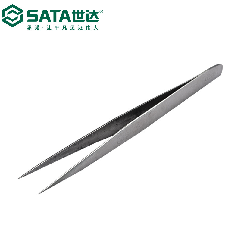 世达 03101尖头镊子