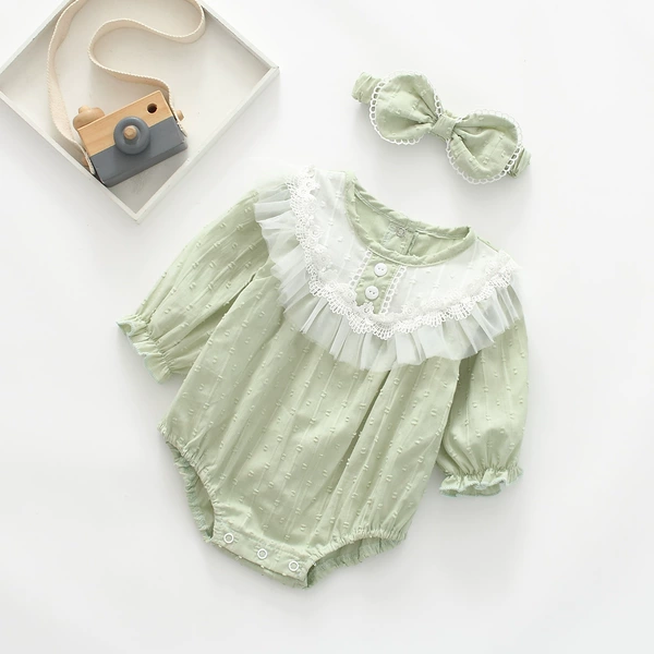 Olive green two-button khaki