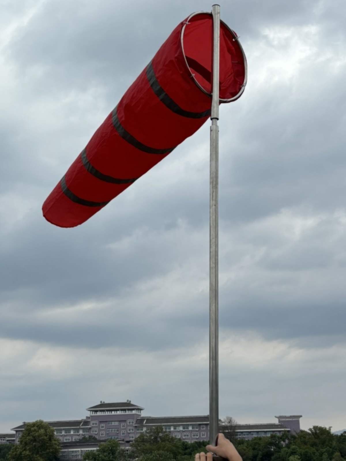 风向袋牢固型加厚荧光风向标气象油化机场危安检户外屋顶验厂