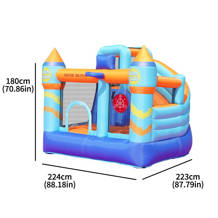 Castillo infláble pequeño castillo doméstico castillo infláble trampolín castillo interior