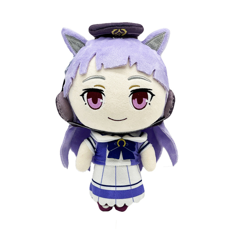 跨境新款Pretty Derby Tokai Teio Chibi Plush赛马娘毛绒玩具|undefined