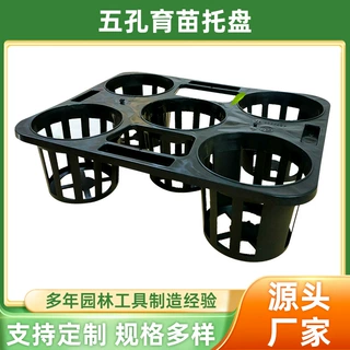 园艺定制塑料周转盘花艺花盆托盘 多孔育苗托盘多肉植物塑料托盘